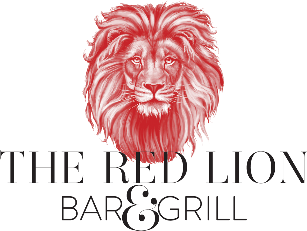 Red Lion Logo Lion Head Front (1000x756), Png Download