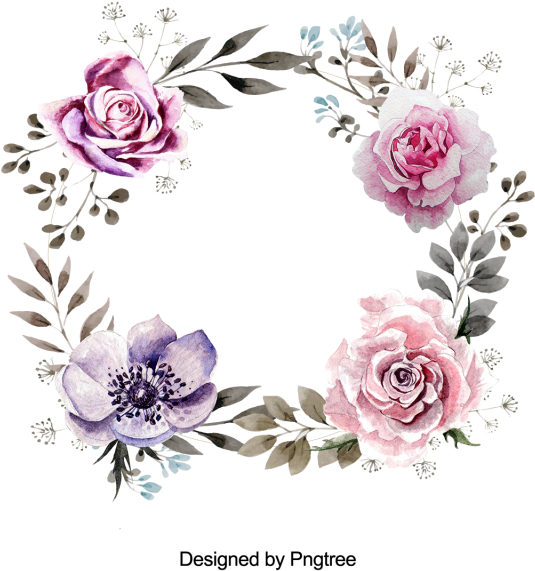 Flower,wreath - Flower (640x640), Png Download
