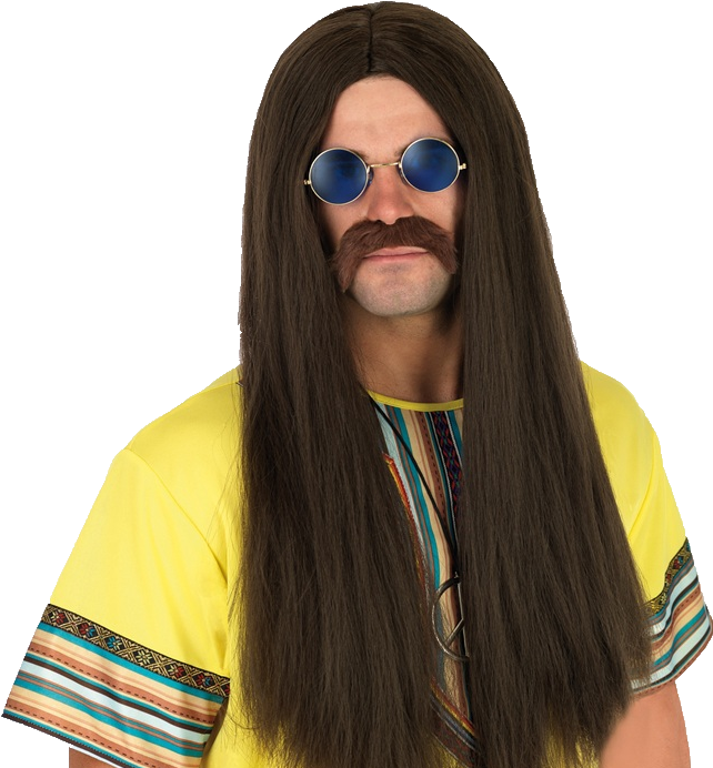 Hippy - Disfraces De Los Años 60 Hombres (700x700), Png Download