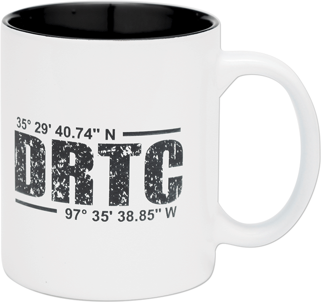 White Coffee Mug With Drtc's Latitude & Longitude Coordinates - Mug (800x800), Png Download