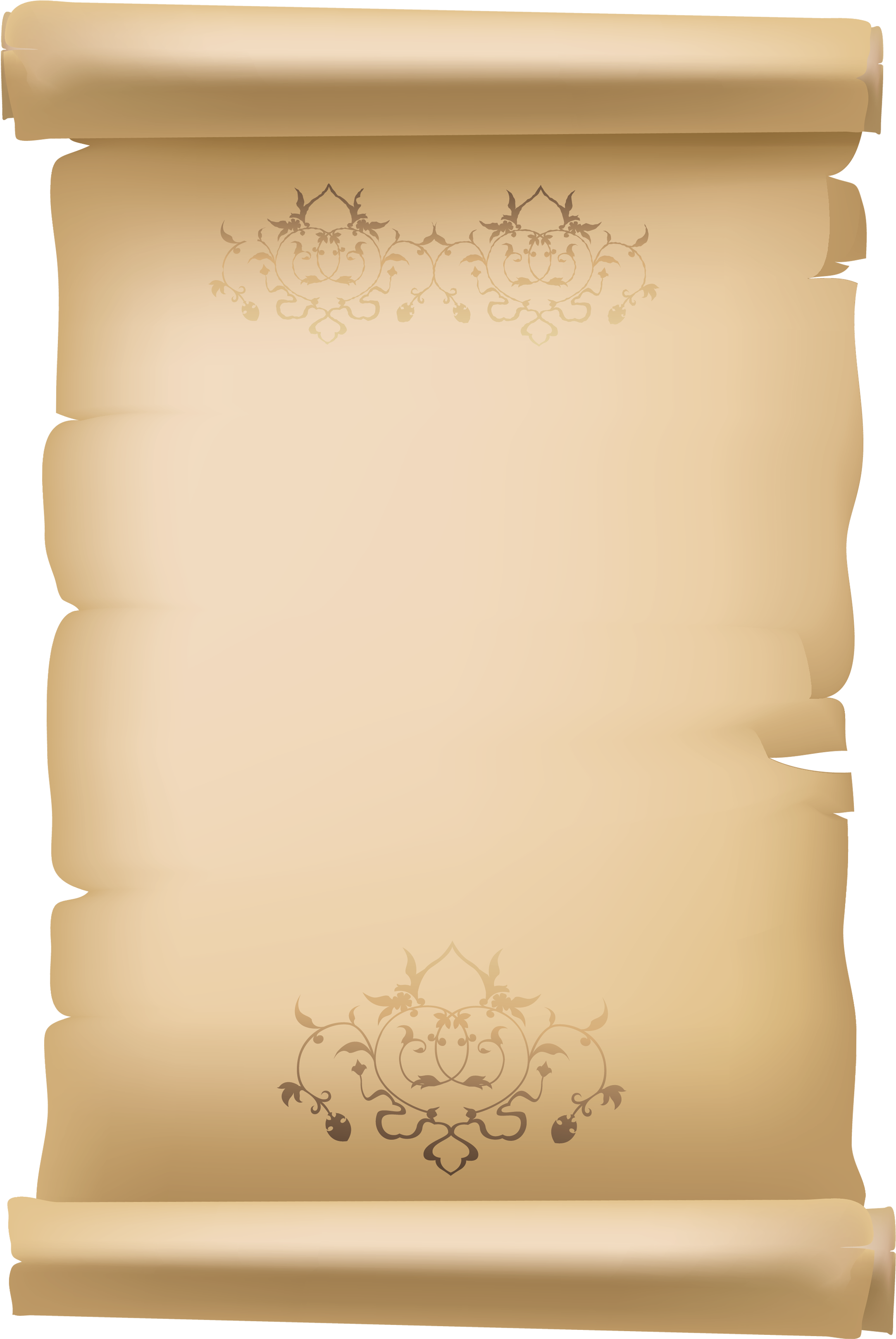 Calligraphy Borders, Decorative Paper, Paper Decorations, Old Scroll