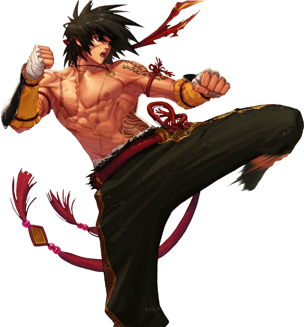 New Peaks Academy - Personagens De Animes Lutadores (640x640), Png Download