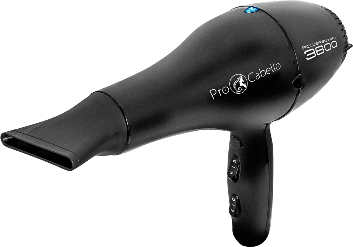 Procabello Power Blower 3600 Hair Dryer - Procabello Professional Hair Blow Dryer (black) (1500x1500), Png Download