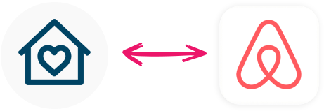 Real-time, Direct Integration With Airbnb - Circle (670x380), Png Download