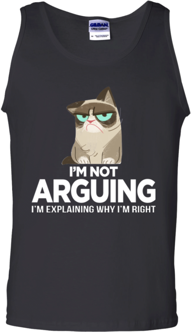 I'm Not Arguing I'm Explaining Why I'm Right Grumpy - Carolina Wren (1155x1155), Png Download