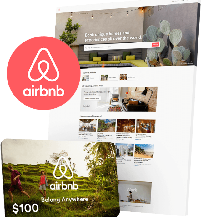 Airbnb Logo Website Cosistency - Brochure (643x695), Png Download