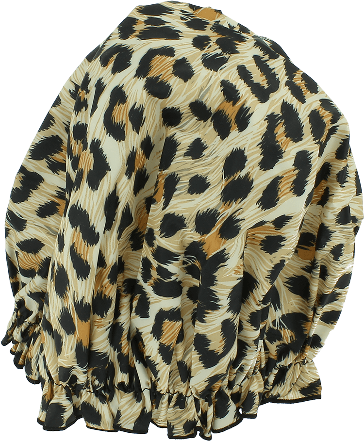 Hydrea London Eco Friendly Shower Cap - Leopard (1200x1200), Png Download