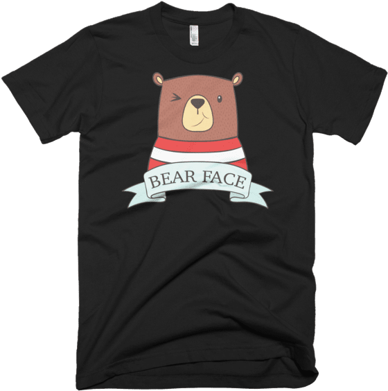 Bear Face T Shirts Swish Embassy - Mr Robot Shirt (600x600), Png Download