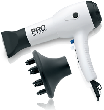 Beauty On A Budget - Hair Dryer (387x375), Png Download
