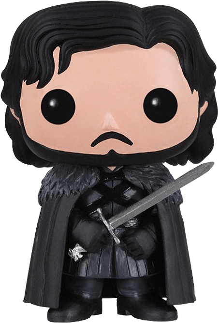 Game Of Thrones - Funko Game Of Thrones Jon Snow Pop Vinyl (709x709), Png Download