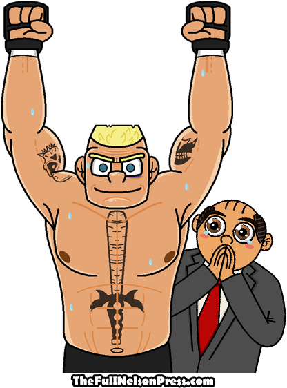 Brock Lesnar Clipart Paul Heyman - Paul Heyman (465x593), Png Download