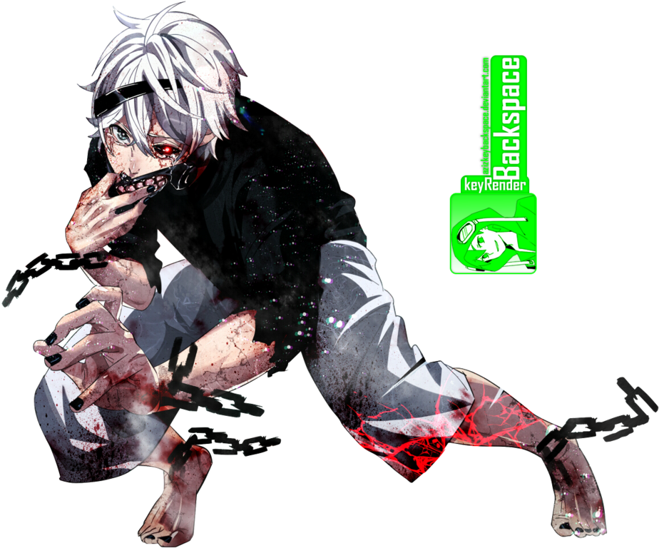 Wtf Am I Looking At - Tokyo Ghoul Kaneki Png (974x820), Png Download