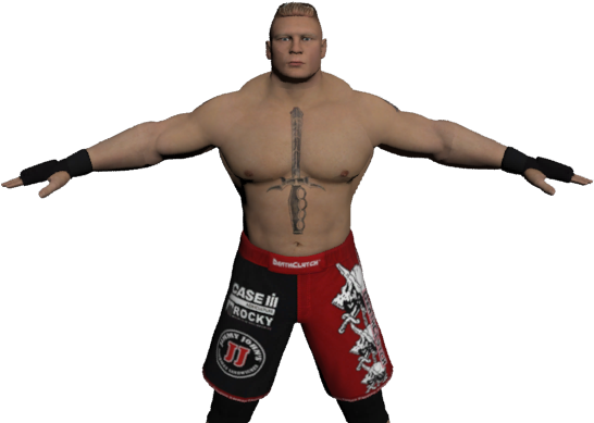 Brock Lesnar-sponsors - Action Figure (640x480), Png Download