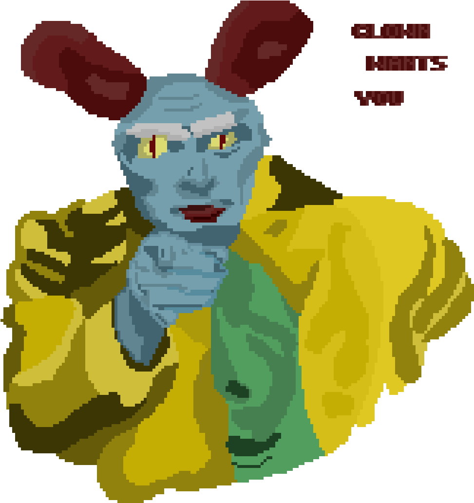 Kind Of Traced Uncle Clown Wants You - Illustration (1200x1200), Png Download