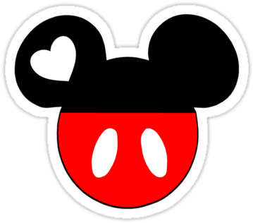 Mickey Mouse Head Clip Art - Mickey Head (375x360), Png Download