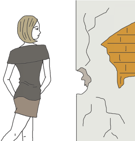 Wall - Cartoon (450x450), Png Download