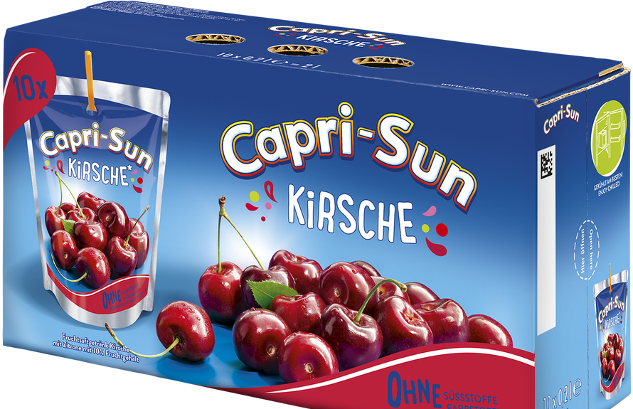 Coca Cola Empieza A Vender En España Capri Sun, Histórica - Capri-sun Orange 40pk X 200ml (1020x574), Png Download