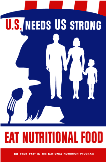 Click And Drag To Re-position The Image, If Desired - Ww2 Propaganda Posters Food (583x700), Png Download