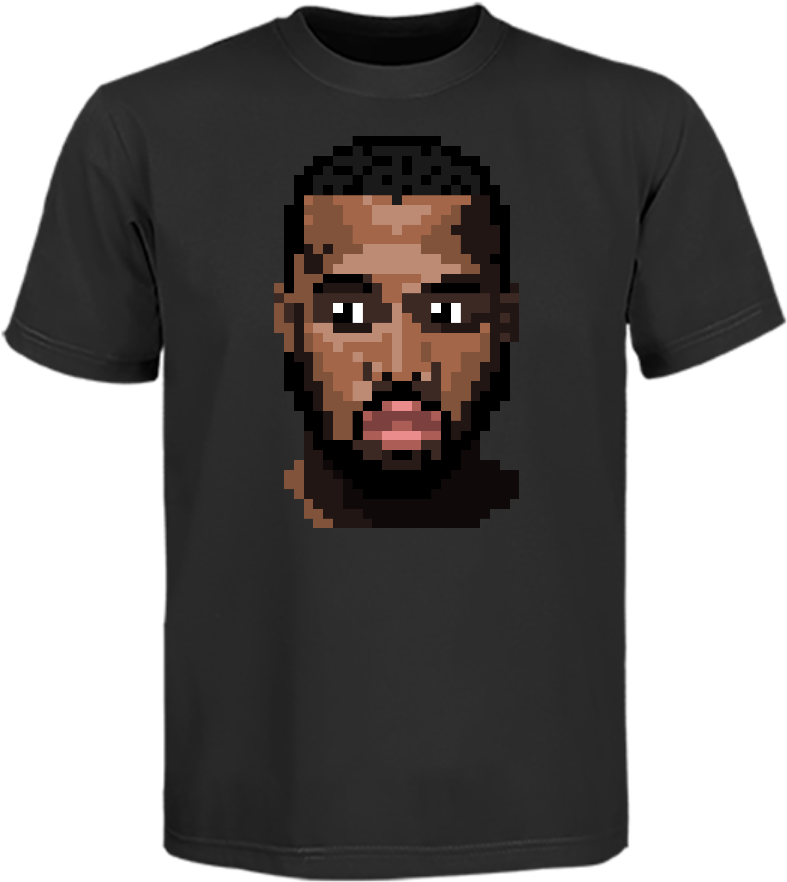 Kanye West Pixel Art - Groot (900x1200), Png Download