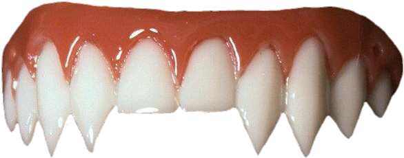 Vampire Fangs High Res Png - Dental Veneers Fx Vampire Fangs - Makeup & Special (693x480), Png Download