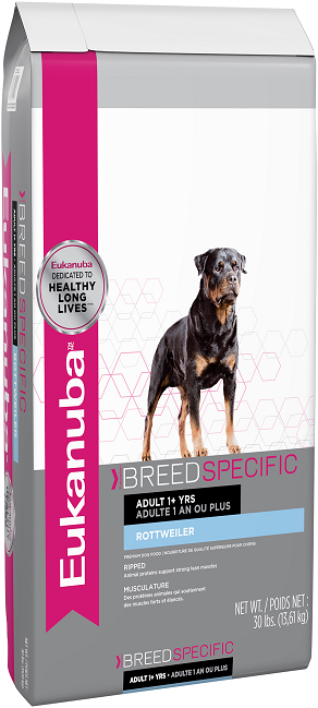 Assorted - Front2 - Right - Left - Eukanuba Rottweiler Nutrition Dog Food 30 Lb (300x654), Png Download
