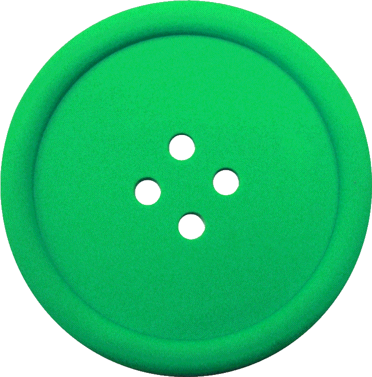 Greeen Sewing Button With 4 Hole Png Image - Portable Network Graphics (731x740), Png Download