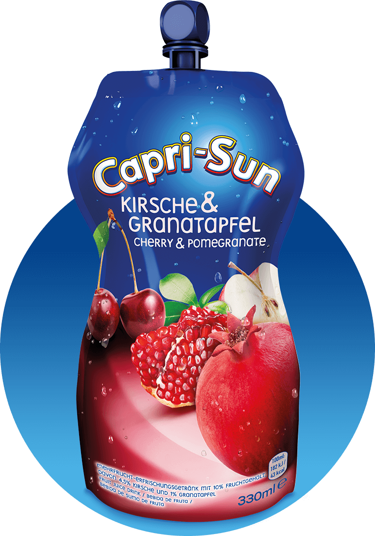 Big Pouch - Capri Sonne Kirsche Granatapfel (768x1096), Png Download
