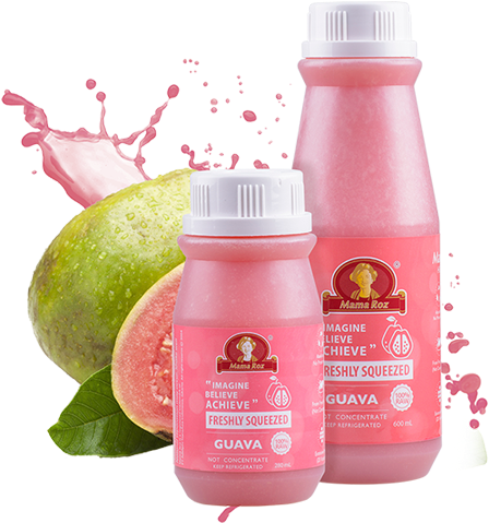 Mama Roz Guava Juice (505x600), Png Download