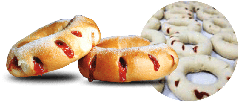 Guava Bread Ring Image - Guava (801x341), Png Download