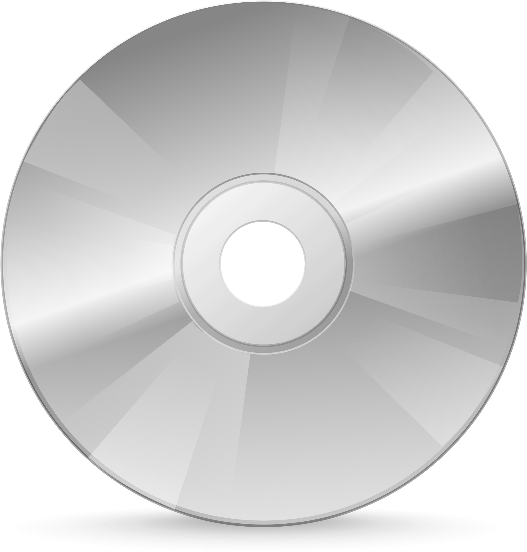 Cd Black And White (570x597), Png Download