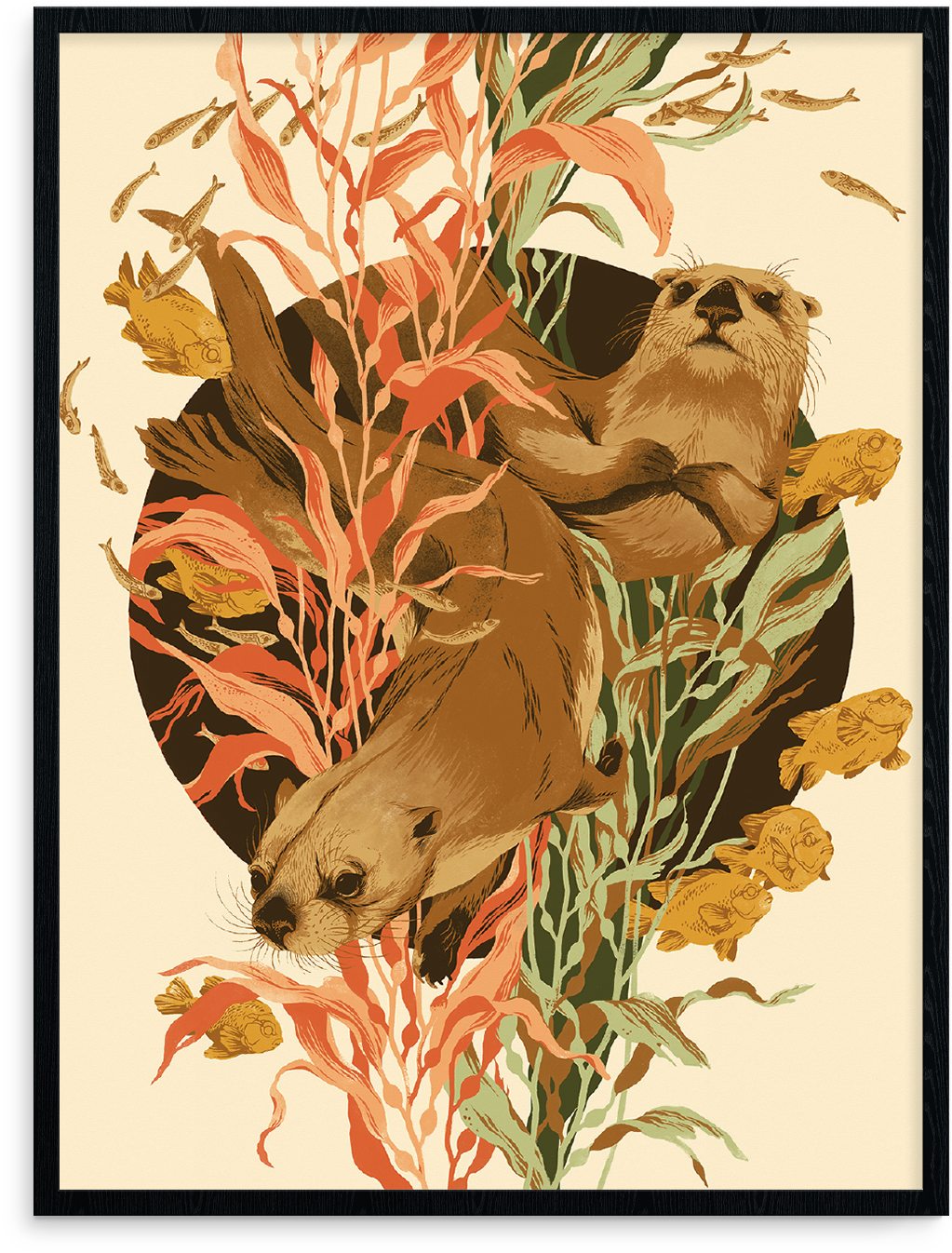 Teagan White, "kelp Forest" - Teagan White Art (1400x1400), Png Download