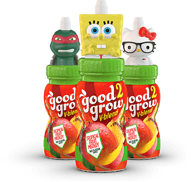 Capri Sun® - Good 2 Grow 100% Juice, Fruit Punch - 6 Fl Oz Bottle (382x364), Png Download