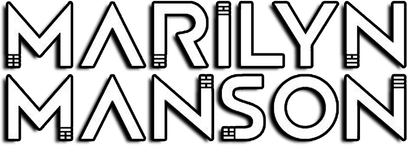 Marilyn Manson 'logo' Wristband, Heavy Metal Online (1181x472), Png Download