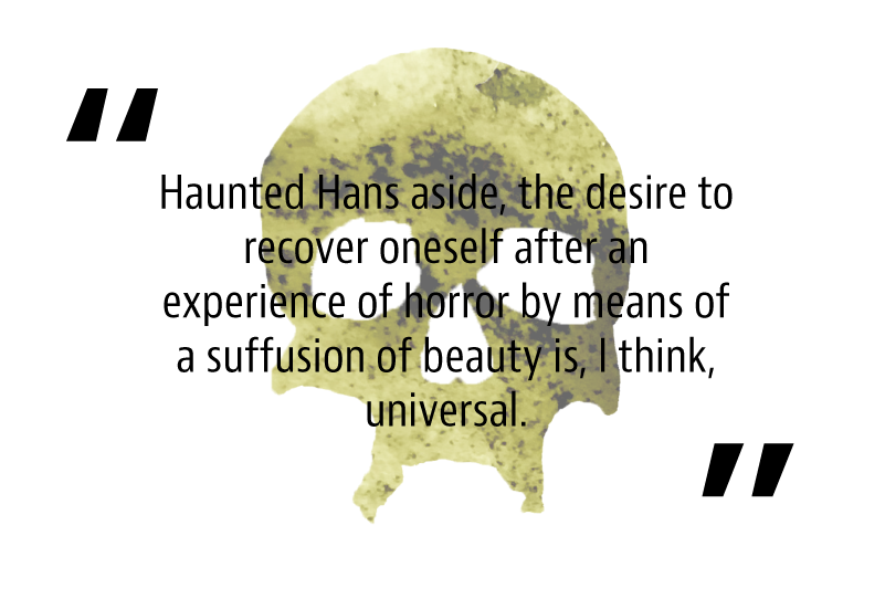 Haunted Hans Aside, The Desire To Recover Oneself After - Graphic Design (800x600), Png Download