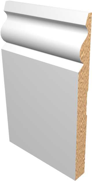 Masters Building Products - 725 Baseboard (650x650), Png Download