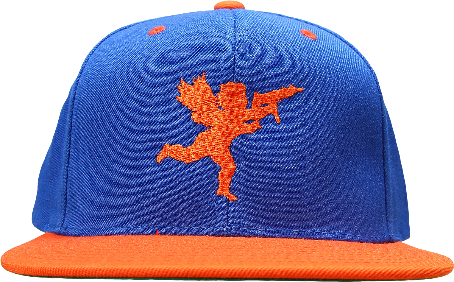 Cupid On Royal/orange Snapback - Baseball Cap (1600x1600), Png Download