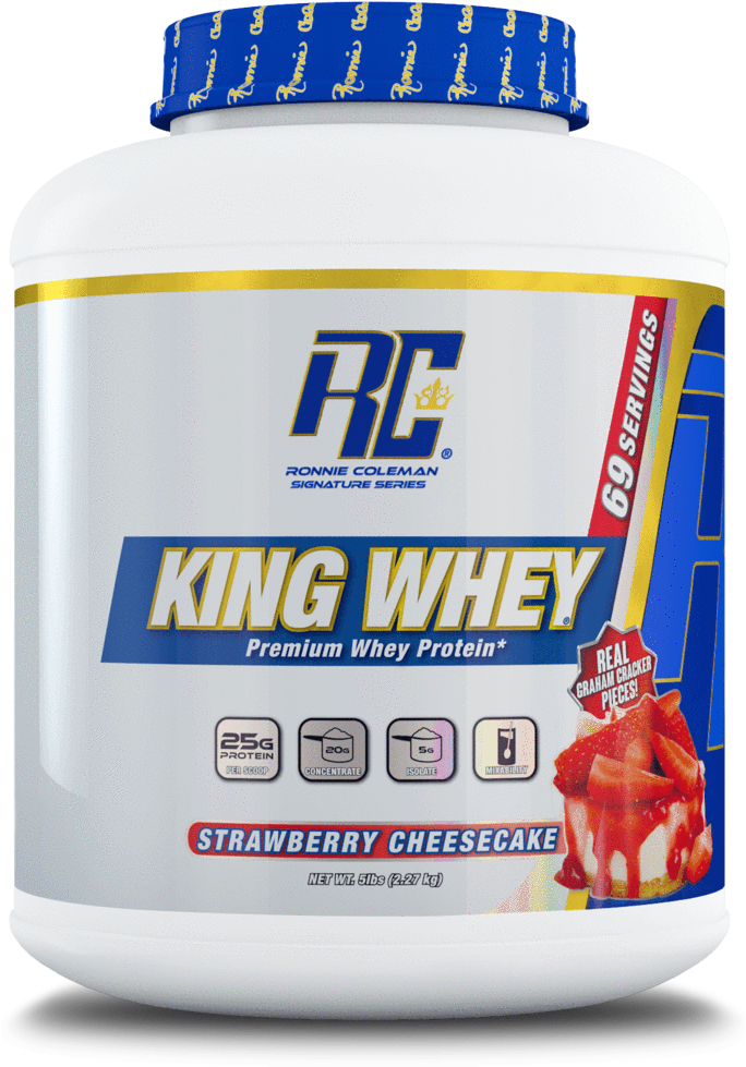 Tap To Expand - Ronnie Coleman King Whey (702x1024), Png Download