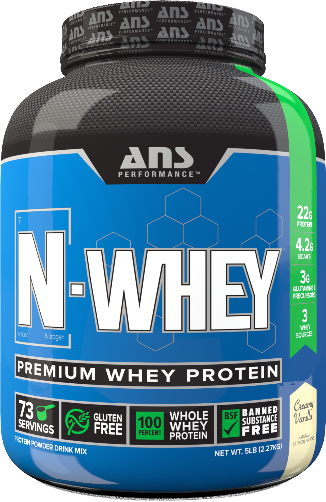 N-whey™ - N Whey Ans Performance (1200x1746), Png Download