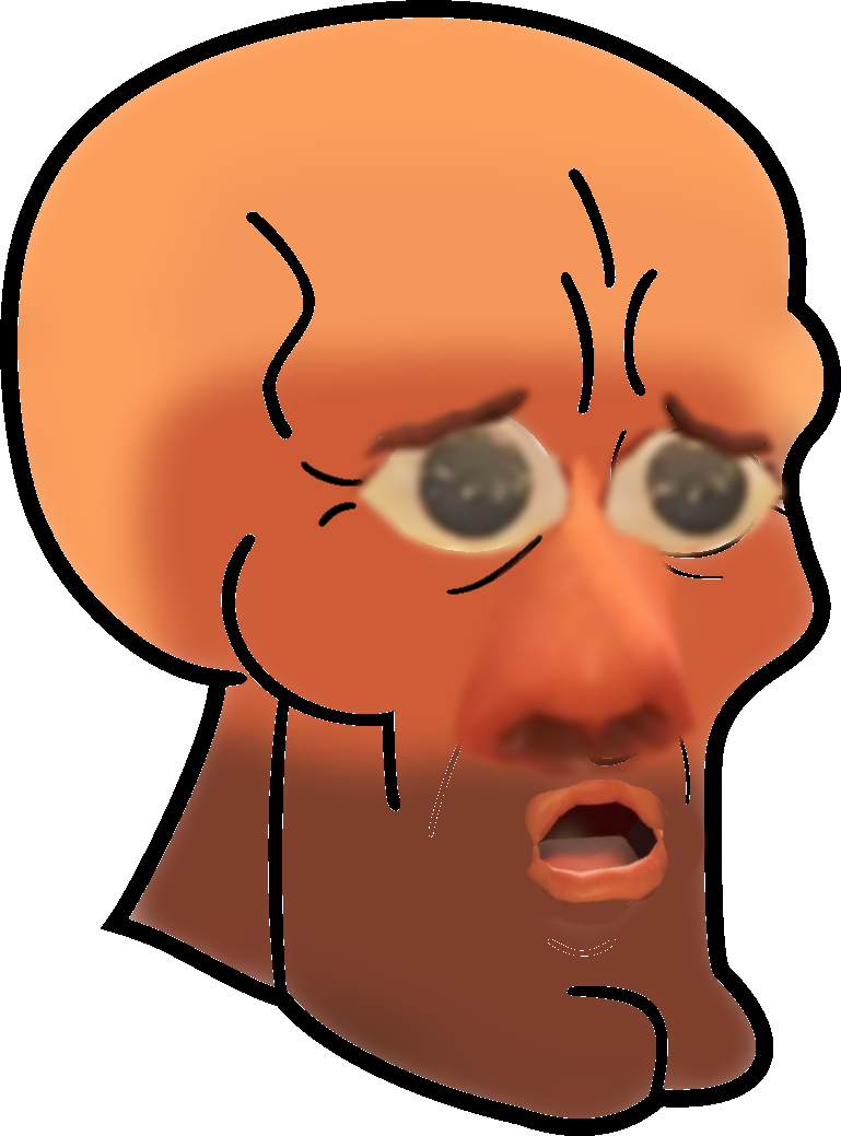 Oh God - Retarded Handsome Squidward Gif (769x1039), Png Download