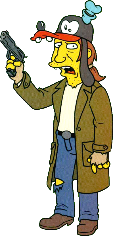 Mugger - Asaltante De Marge Simpson (407x843), Png Download