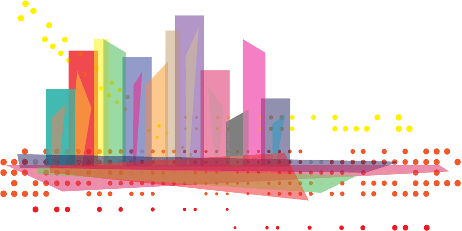 London Digital Printing Specialists Intype Libra - Graphic Cityscape (950x476), Png Download