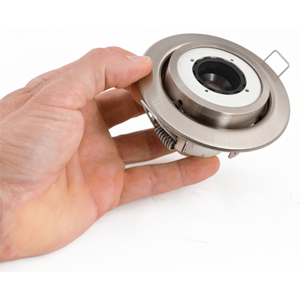 Mobotix Halomount For S15d, Matt Chrome - Camera Lens (600x600), Png Download