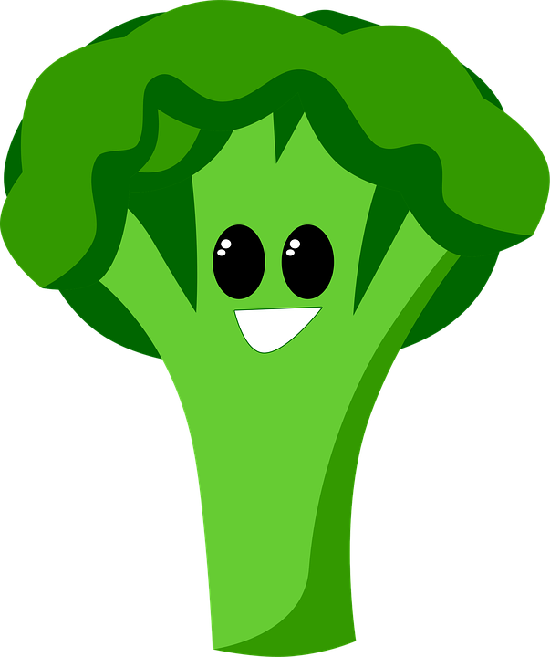 Broccoli Cartoon Png - Broccoli Clipart Png (603x720), Png Download