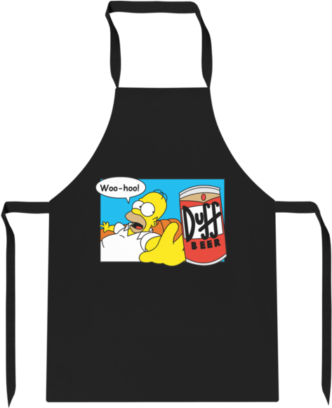 Duff Beer 2 ﻿premium Jersey Apron - Apron (580x580), Png Download