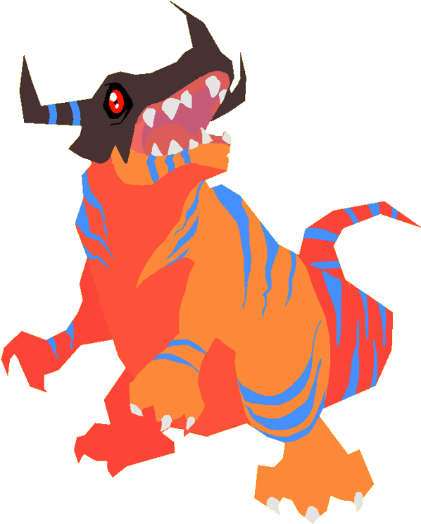 Art Digimon Angemon Garurumon Gatomon Greymon Ikkakumon - Digimon Adventure (700x760), Png Download