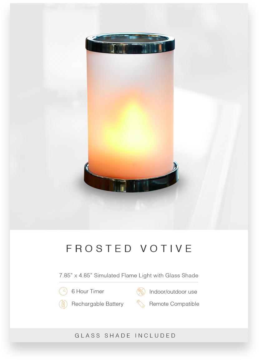 The Votive - Flame (869x1206), Png Download