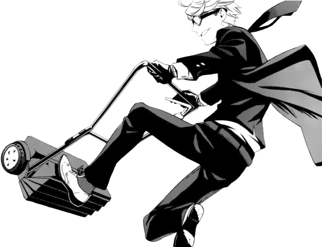 Drawn Scythe Kuroshitsuji - Mey Rin X Ronald Knox (640x480), Png Download