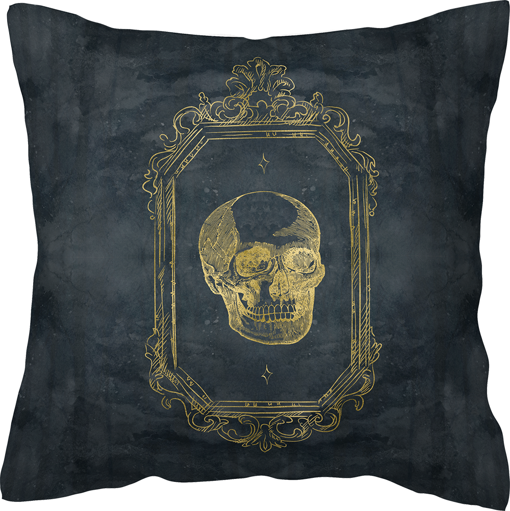 27 Sep Gothic Halloween Skull - Design (1000x1003), Png Download