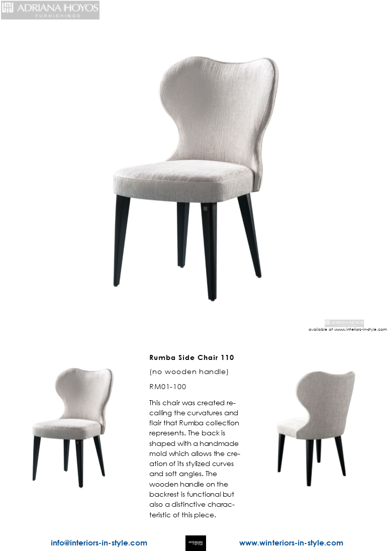 Rm01 100 Rumba Side Chair 110 This Chair Was Created - Chair (778x1095), Png Download