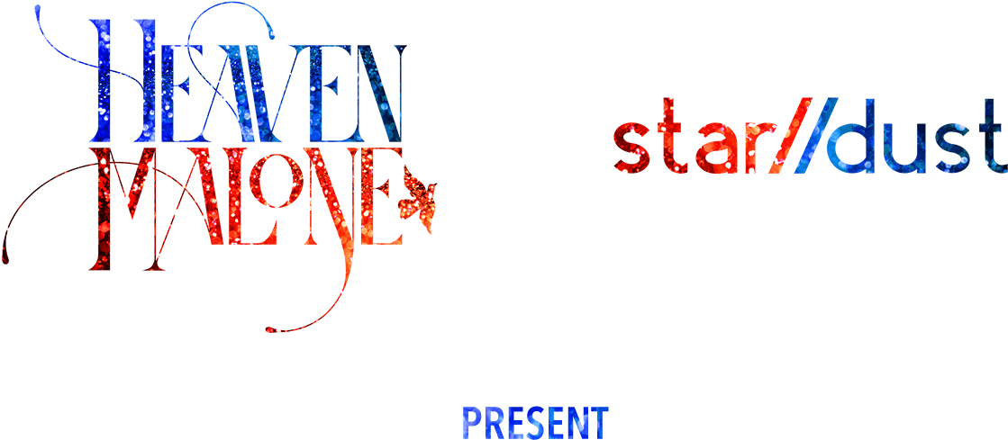 Heaven Malone & Stardust Present Bowie Ball - Calligraphy (1273x570), Png Download